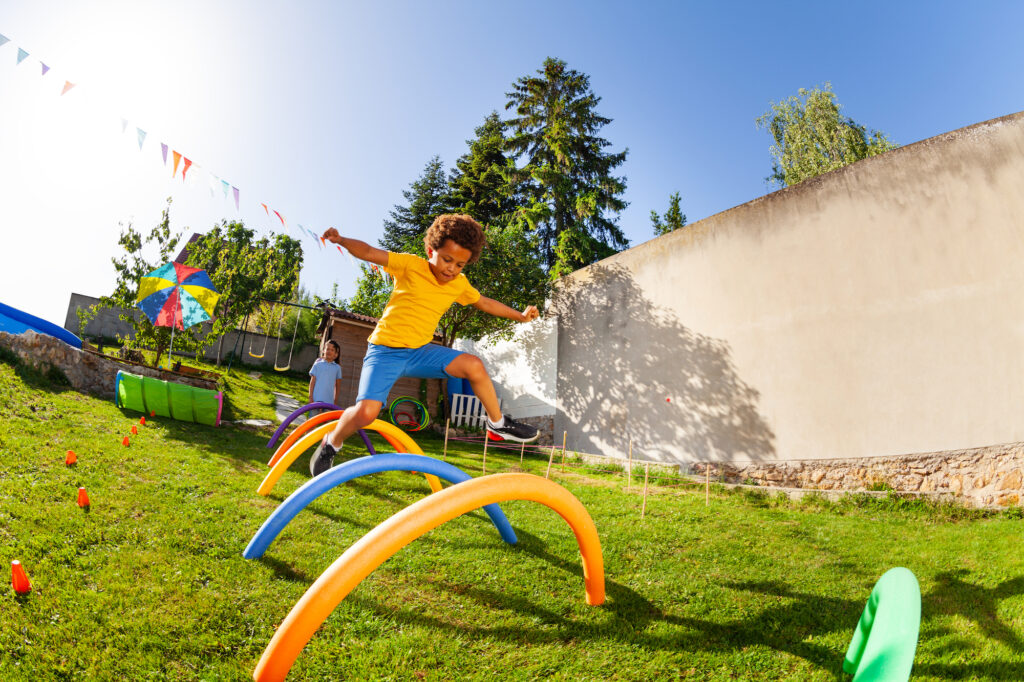 easy yard games for kids